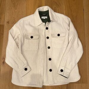 Free Assembly Wool Shacket